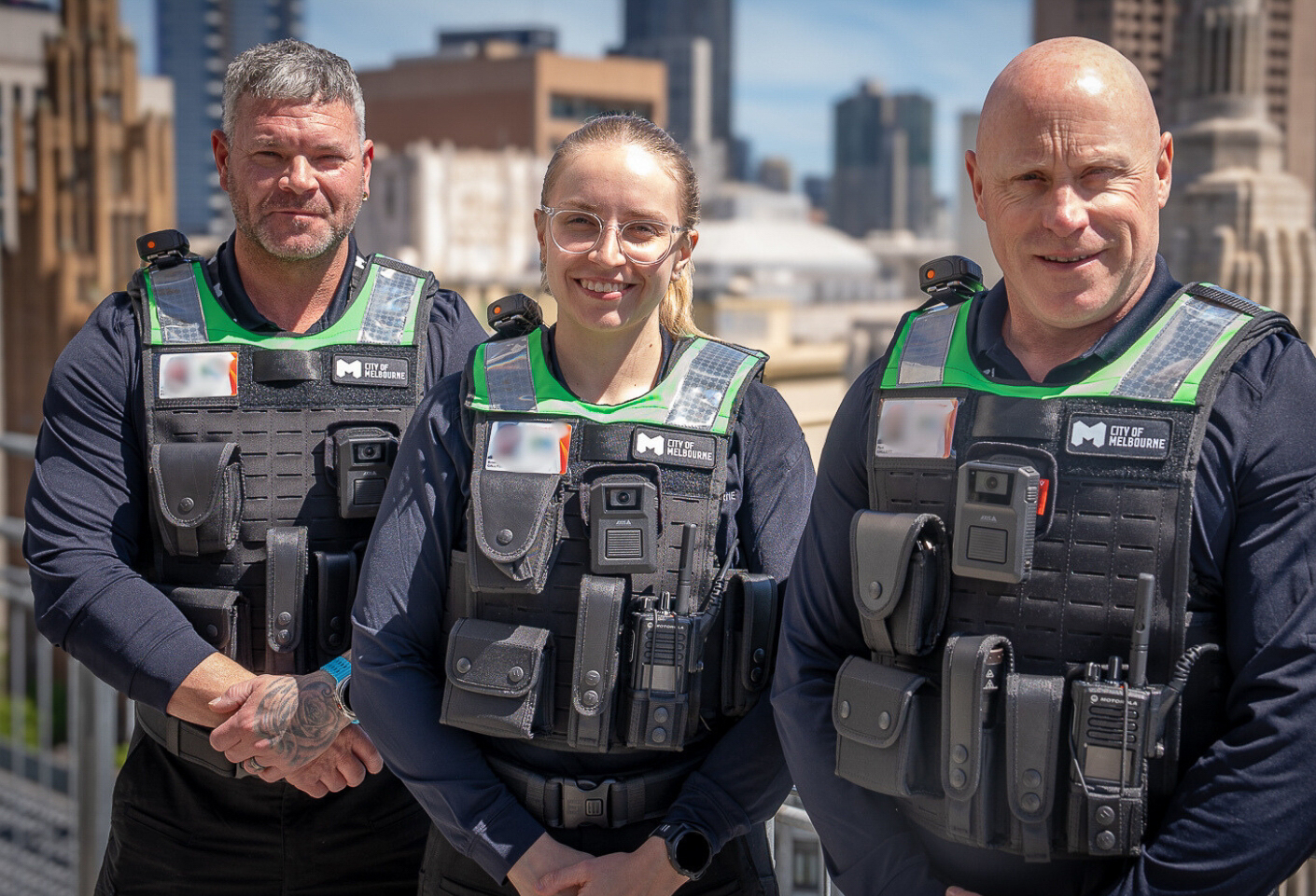 City of Melbourne’s new Community Safety Officers (CSOs)
